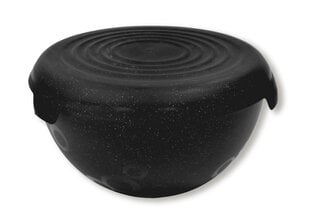 Kulho kannella, 1,5 l, väri cosmic black, musta hinta ja tiedot | Astiat | hobbyhall.fi
