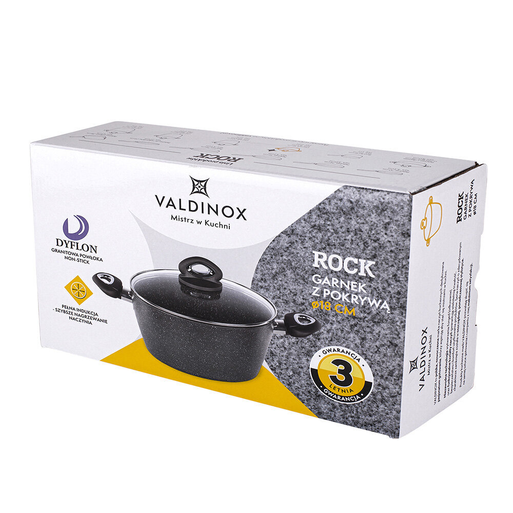 Valdinox rock kattila 18cm 1,7l hinta ja tiedot | Kattilat ja painekattilat | hobbyhall.fi