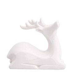 Koriste valkoinen peura, 11x4,5x9,5 cm hinta ja tiedot | Sisustustuotteet | hobbyhall.fi