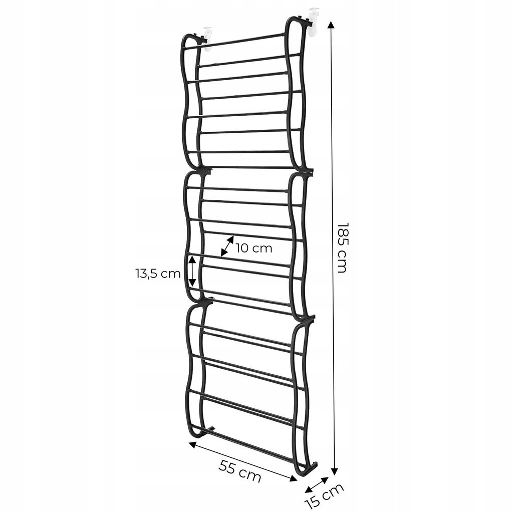 Oveen ripustettava kenkien järjestäjä hinta ja tiedot | Kenkäkaapit ja -hyllyt | hobbyhall.fi