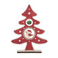 Puinen joulukuusen hahmo koristeineen 16,5x5x21,5 cm punainen hinta ja tiedot | Joulukoristeet | hobbyhall.fi