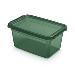 Basestore-astia kannella ja klipsillä 19x28x13cm 4,5l hinta ja tiedot | Säilytyslaatikot ja -korit | hobbyhall.fi