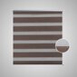 Zebra rullakaihdin 60 x 120 cm kahvinruskea hinta ja tiedot | Rullaverhot | hobbyhall.fi
