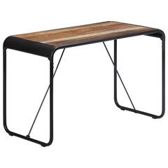 vidaXL Ruokapöytä 118x60x76 cm täysi kierrätetty mangopuu hinta ja tiedot | Ruokapöydät | hobbyhall.fi
