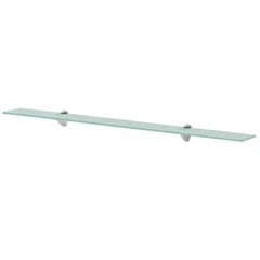 vidaXL Kelluvat hyllyt 2 kpl lasi 100x10 cm 8 mm hinta ja tiedot | Hyllyt | hobbyhall.fi