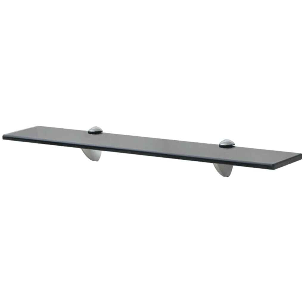 vidaXL Kelluvat hyllyt 2 kpl lasi 60x10 cm 8 mm hinta ja tiedot | Hyllyt | hobbyhall.fi