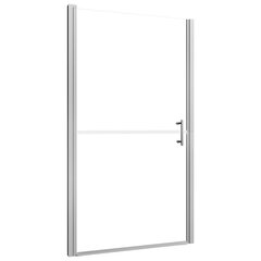 vidaXL Suihkuovi karkaistu lasi 81x195 cm kaina ir informacija | Suihkuseinät ja -ovet | hobbyhall.fi