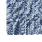vidaXL Hyönteisverho sininen, valkoinen ja hopea 56x185 cm Chenille hinta ja tiedot | Hyttysverkot | hobbyhall.fi