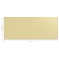 vidaXL Telttamatto 250x600 cm beige hinta ja tiedot | Retkeilyalustat, piknikhuovat | hobbyhall.fi