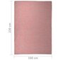 vidaXL Ulkomatto Flatweave 160x230 cm punainen hinta ja tiedot | Isot matot | hobbyhall.fi