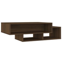 vidaXL Sohvapöytä ruskea tammi 105x55x32 cm tekninen puu hinta ja tiedot | Sohvapöydät | hobbyhall.fi