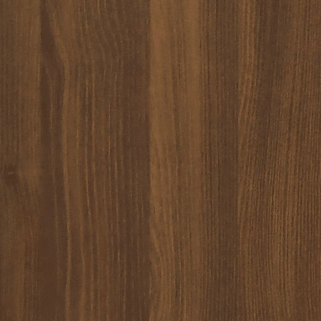 vidaXL Sohvapöytä ruskea tammi 50x50x40 cm tekninen puu hinta ja tiedot | Sohvapöydät | hobbyhall.fi
