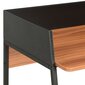 vidaXL Työpöytä musta ja ruskea 90x60x88 cm hinta ja tiedot | Tietokonepöydät ja työpöydät | hobbyhall.fi