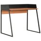 vidaXL Työpöytä musta ja ruskea 90x60x88 cm hinta ja tiedot | Tietokonepöydät ja työpöydät | hobbyhall.fi