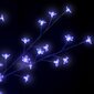 vidaXL Joulukuusi 200 sinivalkoista LED-valoa kirsikankukka 180 cm hinta ja tiedot | Joulukoristeet | hobbyhall.fi