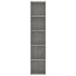 vidaXL Kirjahylly betoninharmaa 40x30x189 cm lastulevy hinta ja tiedot | Hyllyt | hobbyhall.fi