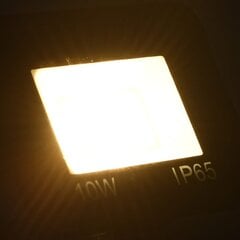 vidaXL LED-valonheitin 10 W lämmin valkoinen hinta ja tiedot | Taskulamput ja valonheittimet | hobbyhall.fi