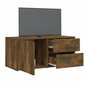 vidaXL TV-taso savutammi 80x34x36 cm tekninen puu hinta ja tiedot | TV-tasot | hobbyhall.fi