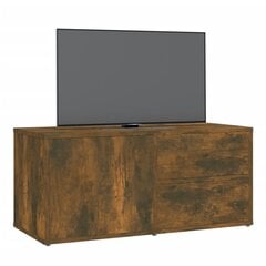 vidaXL TV-taso savutammi 80x34x36 cm tekninen puu hinta ja tiedot | TV-tasot | hobbyhall.fi