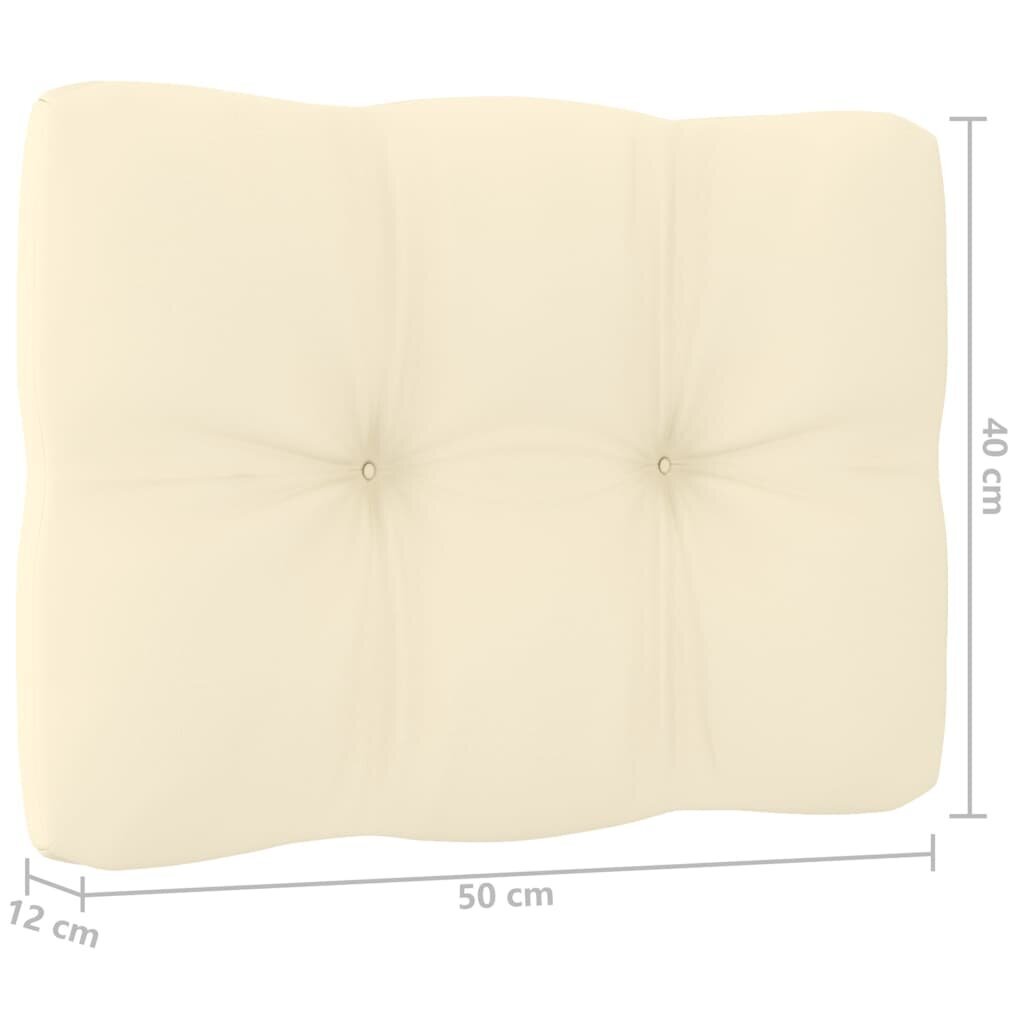 3076389 vidaXL 4-istuttava Puutarhasohva tyynyillä täysi mänty hinta ja tiedot | Puutarhatuolit | hobbyhall.fi