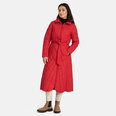 Huppa naisten eristetty kevät-syksy takki ALMA, punainen