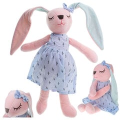 Pehmoinen kani-maskotti, 52 cm, sininen hinta ja tiedot | Vauvan lelut | hobbyhall.fi