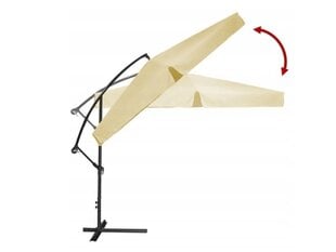 Aurinkovarjo BANANA 3 x 3 m hinta ja tiedot | Aurinkovarjot ja markiisit | hobbyhall.fi