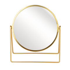 Seisova peili 18x8x20 cm kultainen hinta ja tiedot | Kosmetiikkalaukut ja peilit | hobbyhall.fi