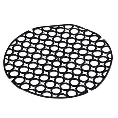 Joustava pyöreä musta pesuallasverkko halkaisijaltaan 27,5 cm hinta ja tiedot | Keittiövälineet | hobbyhall.fi