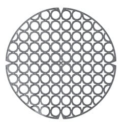 Joustava pyöreä hopeinen pesualtaan ritilä, jonka halkaisija on 27,5 cm. hinta ja tiedot | Keittiövälineet | hobbyhall.fi