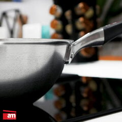 Wok pan Accademia Mugnano Chef, 28 cm, induktio hinta ja tiedot | Accademia Mugnano Koti ja keittiö | hobbyhall.fi