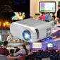 Miniprojektori Kannettava WiFi Full HD projektori älypuhelimelle 3000 lm hinta ja tiedot | Projektorit | hobbyhall.fi