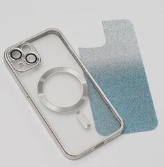 Mocco Glitter Chrome MagSafe Case for Apple iPhone 15 Pro Max hinta ja tiedot | Puhelimen kuoret ja kotelot | hobbyhall.fi