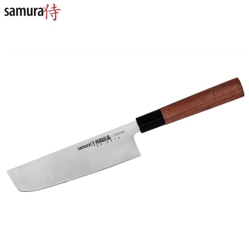 Samura Okinawa Universaalne Nakiri, 32.6 cm hinta ja tiedot | Veitset ja tarvikkeet | hobbyhall.fi