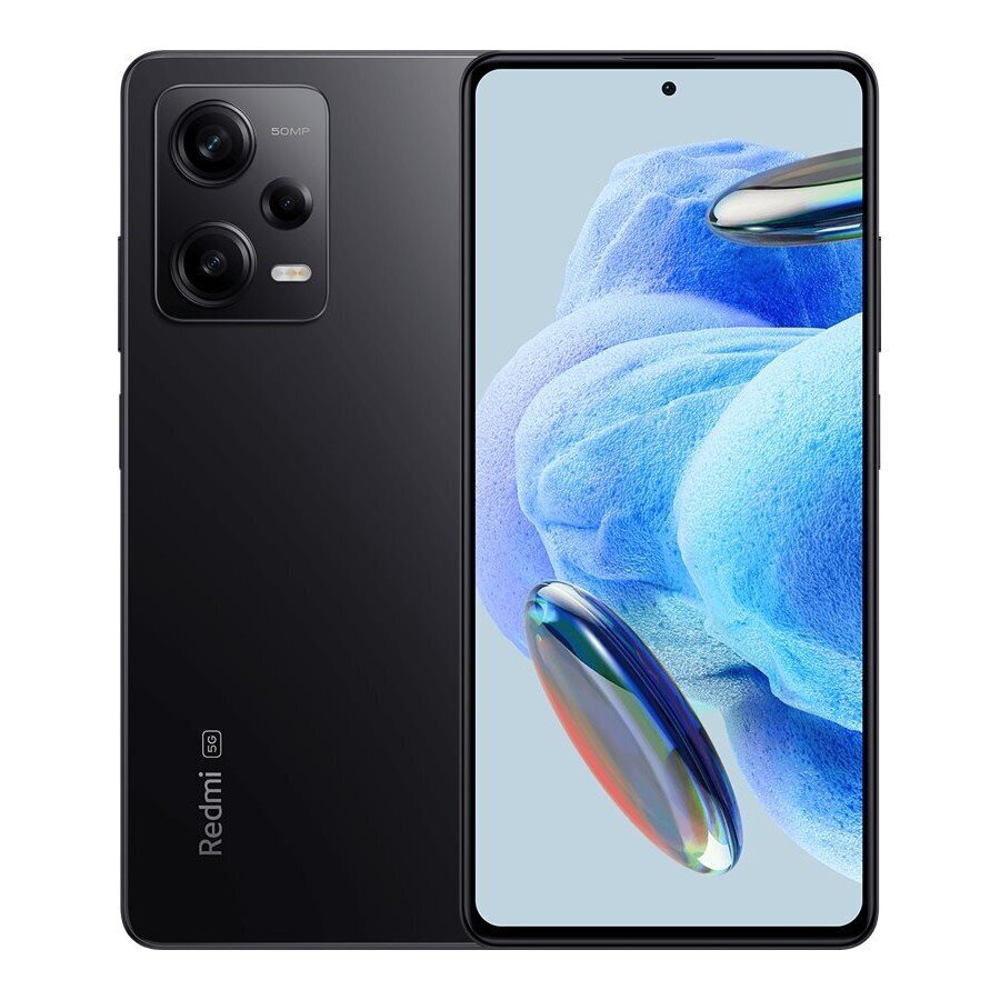 Xiaomi Redmi Note 12 Pro 5G 6/128GB Midnight Black hinta ja tiedot | Matkapuhelimet | hobbyhall.fi