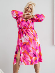 Naisten mekko Cassandra, pinkki hinta ja tiedot | Mekot | hobbyhall.fi