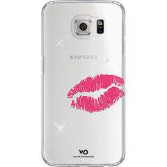 Suojakuori White Diamonds Cover Lipstick Kiss, Samsung Galaxy S6, läpinäkyvä hinta ja tiedot | Puhelimen kuoret ja kotelot | hobbyhall.fi