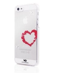 Suojakuori White Diamonds Lipstick Heart, Samsung Galaxy S6, läpinäkyvä hinta ja tiedot | Puhelimen kuoret ja kotelot | hobbyhall.fi