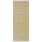 vidaXL Bambumatto 100x160 cm luonnollinen hinta ja tiedot | Isot matot | hobbyhall.fi