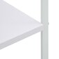 vidaXL Mikroaaltouunikaappi valkoinen 60x39,6x79,5 cm tekninen puu hinta ja tiedot | Keittiön kaapit | hobbyhall.fi