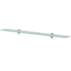 vidaXL Kelluvat hyllyt 2 kpl lasi 90x20 cm 8 mm hinta ja tiedot | Hyllyt | hobbyhall.fi