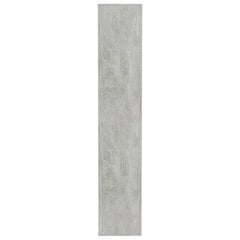 vidaXL Kenkäkaappi betoninharmaa 54x34x183 cm lastulevy hinta ja tiedot | Kenkäkaapit ja -hyllyt | hobbyhall.fi