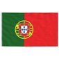 vidaXL Portugalin lippu 90x150 cm hinta ja tiedot | Liput | hobbyhall.fi