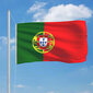 vidaXL Portugalin lippu 90x150 cm hinta ja tiedot | Liput | hobbyhall.fi