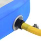 vidaXL Täytettävä voimistelumatto pumpulla 200x200x15 cm PVC sininen hinta ja tiedot | Joogamatot | hobbyhall.fi