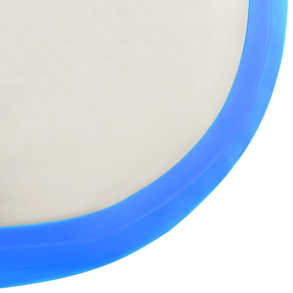 vidaXL Täytettävä voimistelumatto pumpulla 200x200x15 cm PVC sininen hinta ja tiedot | Joogamatot | hobbyhall.fi