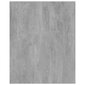 vidaXL Kirjahyllytasot 8 kpl betoninharmaa 40x50x1,5 cm lastulevy hinta ja tiedot | Hyllyt | hobbyhall.fi