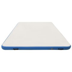 vidaXL Täytettävä kelluva lautta sinivalkoinen 300x300x15 cm hinta ja tiedot | Ilmapatjat | hobbyhall.fi