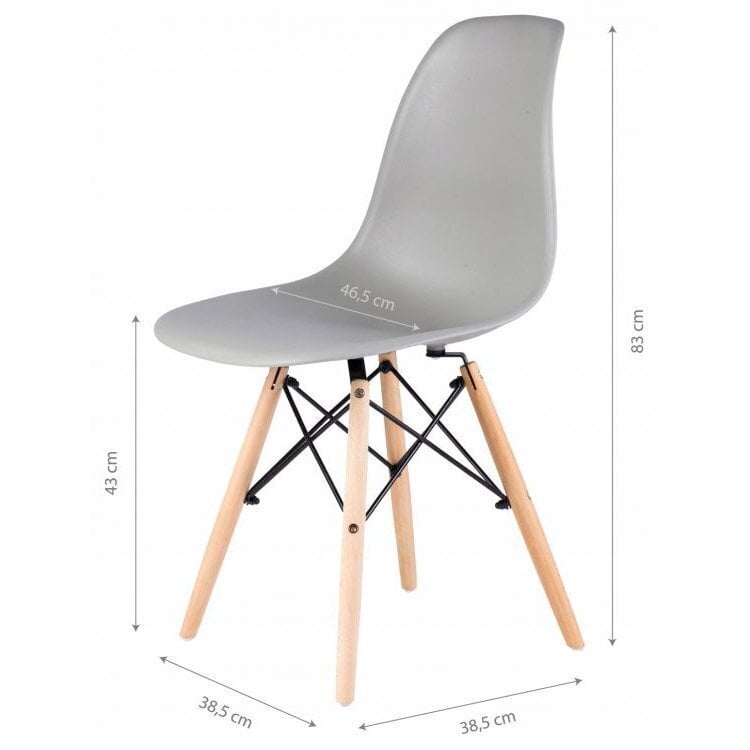 Ruokapöydän tuolit, 4 kpl hinta ja tiedot | Ruokapöydän tuolit | hobbyhall.fi