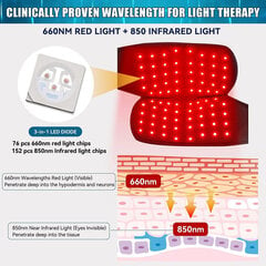Infrapuna-valoterapialaite hinta ja tiedot | Iredwin Kodinkoneet ja kodinelektroniikka | hobbyhall.fi